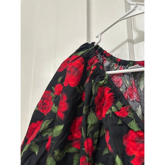 Old Navy women’s size small rose blouse - Picture 5 of 9